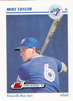 1991 Line Drive AA #366 Mike Taylor Front