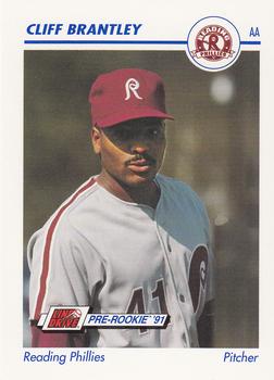 1991 Line Drive AA #503 Cliff Brantley Front