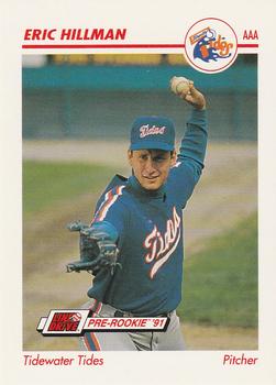 1991 Line Drive AAA #558 Eric Hillman Front