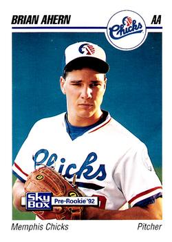 1992 SkyBox AA #178 Brian Ahern Front