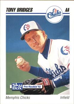 1992 SkyBox AA #179 Tony Bridges Front