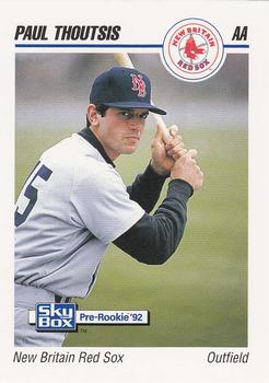 1992 SkyBox Team Sets AA #498 Paul Thoutsis Front