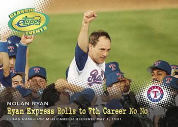 2005 Topps eTopps Classic Events #CE19 Nolan Ryan Front