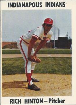 1976 Indianapolis Indians #20 Rich Hinton Front