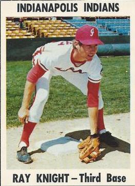 1976 Indianapolis Indians #3 Ray Knight Front