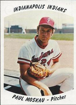 1977 Indianapolis Indians #9 Paul Moskau Front