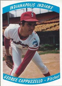 1978 Indianapolis Indians #15 George Cappuzzello Front