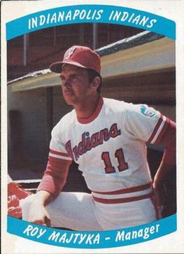 1978 Indianapolis Indians #2 Roy Majtyka Front