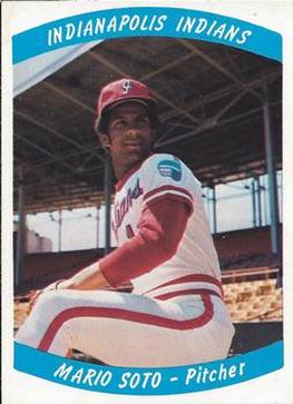 1978 Indianapolis Indians #9 Mario Soto Front