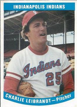 1979 Indianapolis Indians #7 Charlie Leibrandt Front