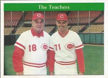1981 Indianapolis Indians #14 Teachers (Ted Kluszewski / Scott Breeden) Front