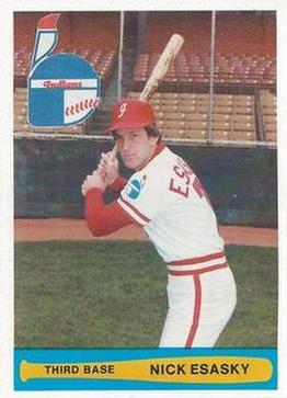 1982 Indianapolis Indians #4 Nick Esasky Front