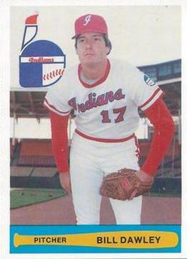 1982 Indianapolis Indians #7 Bill Dawley Front