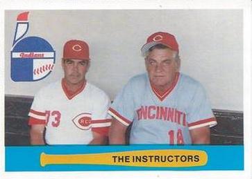 1982 Indianapolis Indians #8 Instructors (Fred Norman / Ted Kluszewski) Front