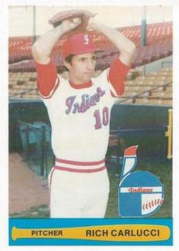 1982 Indianapolis Indians #19 Rick Carlucci Front