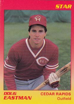1989 Star Cedar Rapids Reds #5 Doug Eastman Front