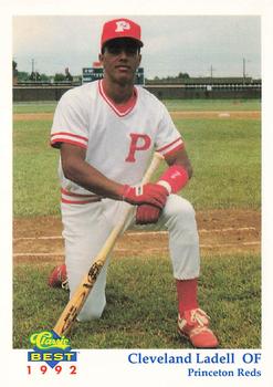 1992 Classic Best Princeton Reds #4 Cleveland Ladell Front