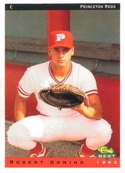 1993 Classic Best Princeton Reds #8 Rob Domino Front