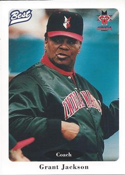 1996 Best Indianapolis Indians #4 Grant Jackson Front