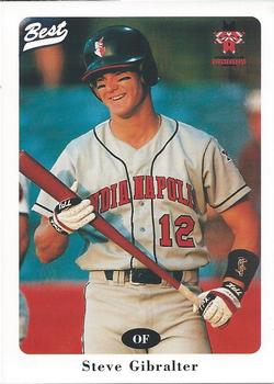 1996 Best Indianapolis Indians #9 Steve Gibralter Front