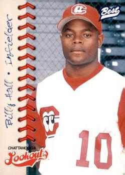 1997 Best Chattanooga Lookouts #11 Billy Hall Front