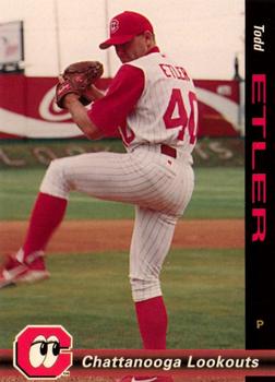 1998 Grandstand Chattanooga Lookouts #NNO Todd Etler Front