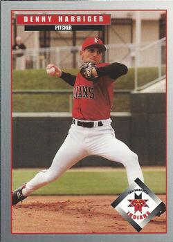 1999 Blueline Indianapolis Indians #15 Denny Harriger Front