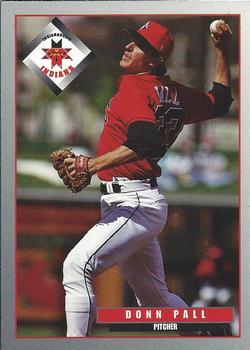 1999 Blueline Indianapolis Indians #21 Donn Pall Front