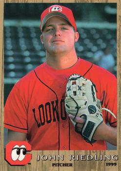 1999 Grandstand Chattanooga Lookouts #NNO John Riedling Front