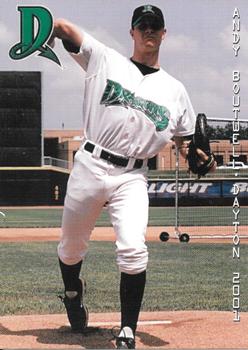 2001 Grandstand Dayton Dragons #NNO Andy Boutwell Front