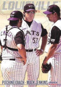 2003 Choice Louisville Bats #33 Mack Jenkins Front