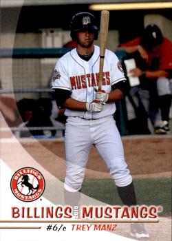 2010 Grandstand Billings Mustangs #NNO Trey Manz Front