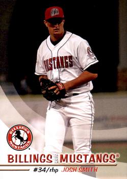 2010 Grandstand Billings Mustangs #NNO Josh Smith Front