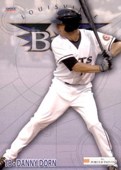 2011 Choice Louisville Bats #9 Danny Dorn Front