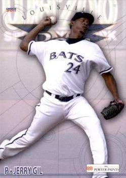 2011 Choice Louisville Bats #13 Jerry Gil Front