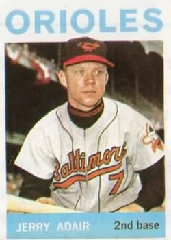 1964 Topps #22 Jerry Adair Front