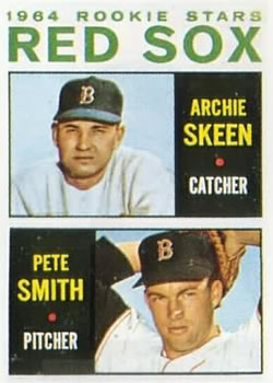1964 Topps #428 Red Sox 1964 Rookie Stars (Archie Skeen / Pete Smith) Front