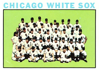 1964 Topps #496 Chicago White Sox Front