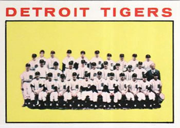 1964 Topps #67 Detroit Tigers Front