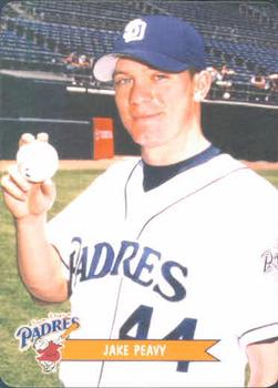 2003 Keebler San Diego Padres SGA #21 Jake Peavy Front