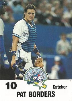 1991 Toronto Blue Jays Fire Safety #NNO Pat Borders Front