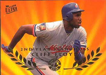 1995 Ultra - 2nd Year Standouts #1 Cliff Floyd Front