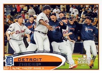 2012 Topps #32 Detroit Tigers Front