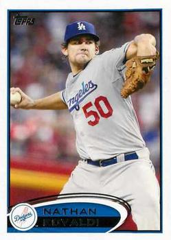 2012 Topps #405 Nathan Eovaldi Front