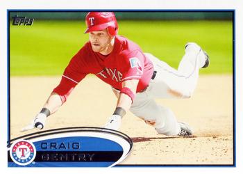 2012 Topps #347 Craig Gentry Front