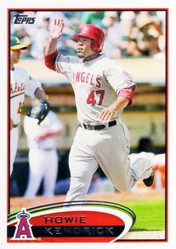 2012 Topps #470 Howie Kendrick Front
