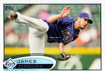 2012 Topps #471 James Shields Front