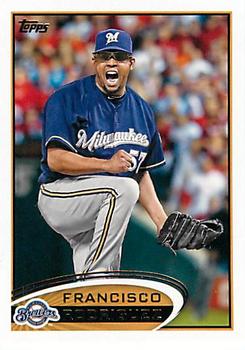 2012 Topps #499 Francisco Rodriguez Front