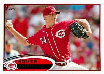 2012 Topps #659 Homer Bailey Front
