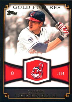 2012 Topps - Gold Futures #GF-45 Lonnie Chisenhall Front